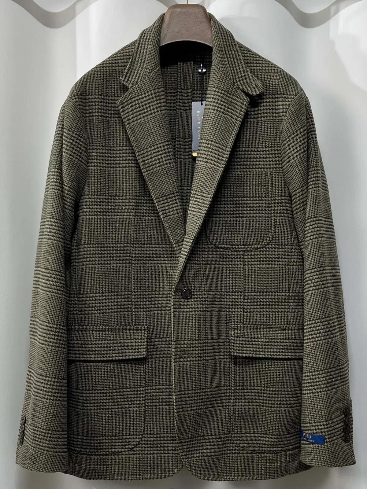 폴로 랄프로렌 RL67 모던 글렌 플레드 트윌 스포츠코트 자켓