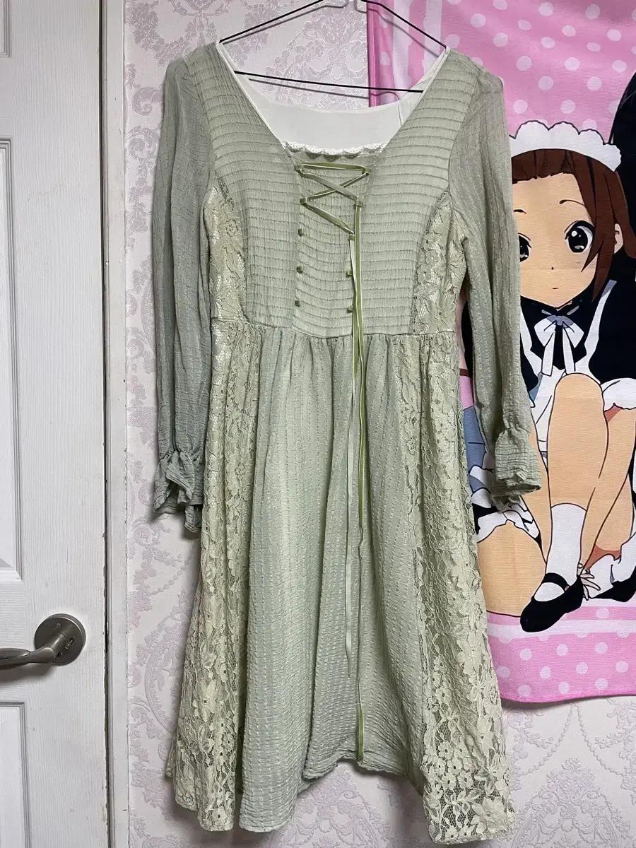 빈티지 모리걸 하구미 서양풍 드레스 원피스