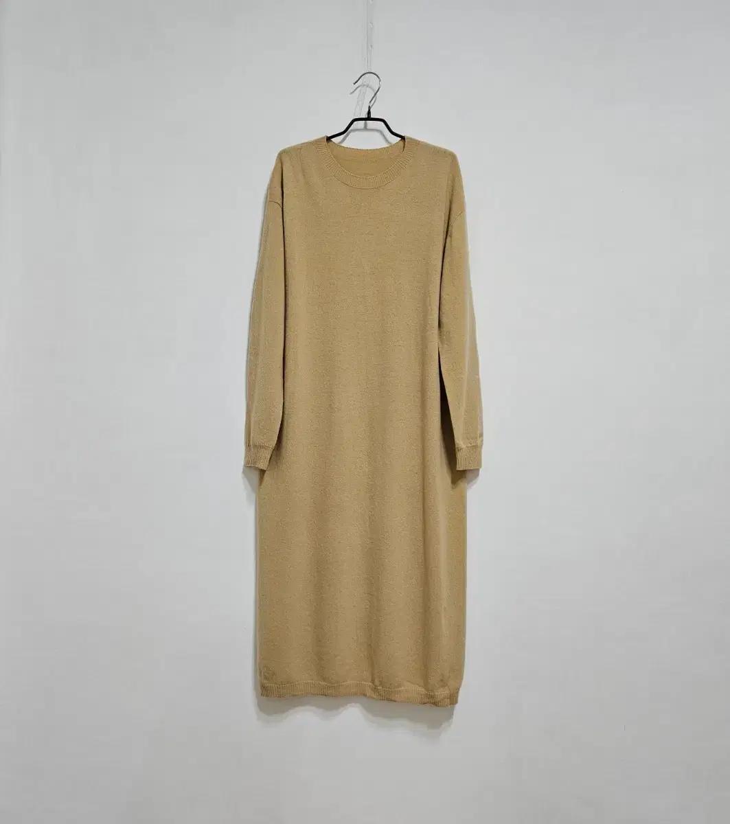 울캐시미어 맥시 니트원피스