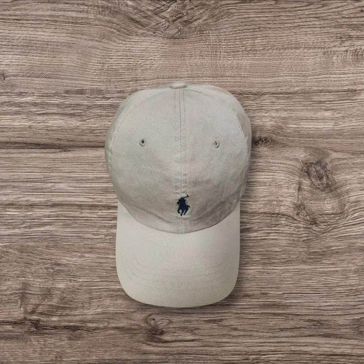 폴로 랄프로렌 베이지 볼캡 모자 M