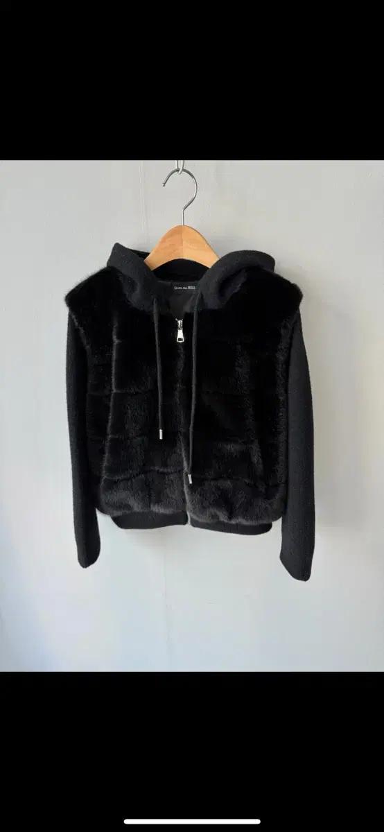 [무료배송](새상품) 후드캐시미어 퍼집업아우터여성겨울코트집업후드캐시미어퀸