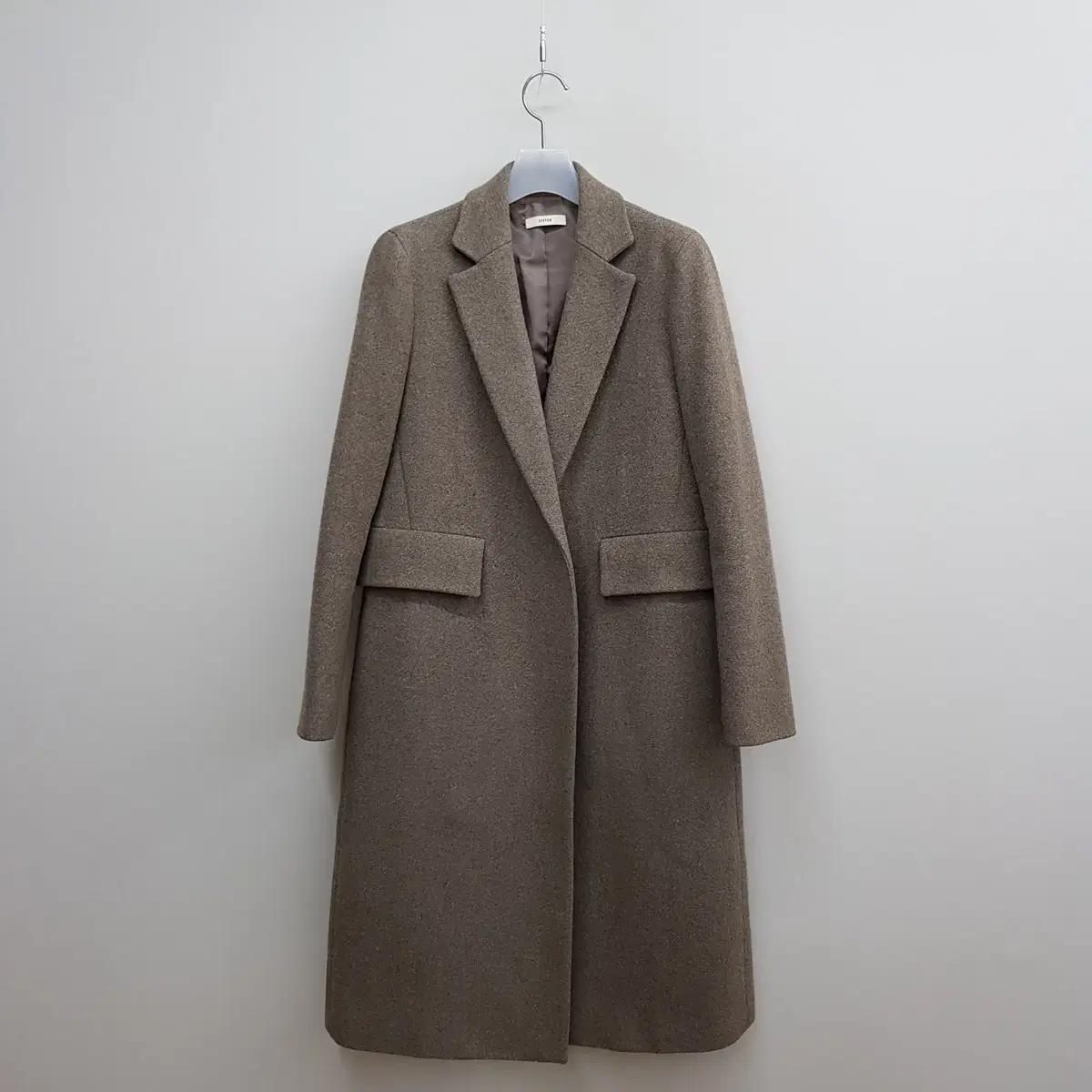 한섬 SYSTEM 울캐시미어 클래식 롱 테일러드 코트 82-94-160