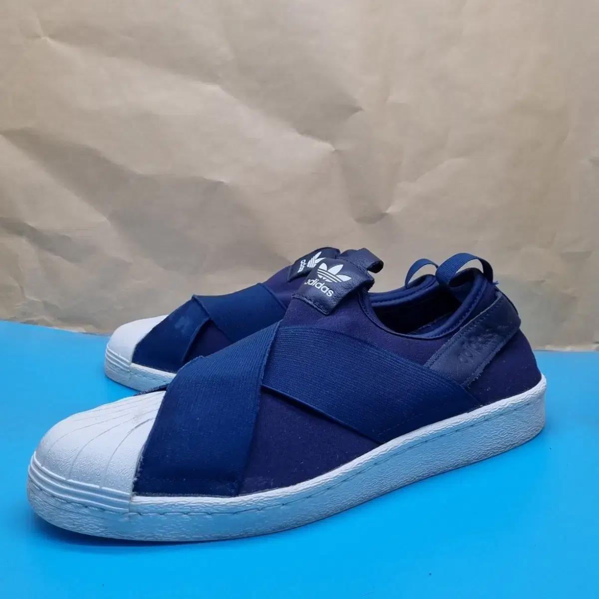 아디다스 슈퍼스타 남성슬립온265