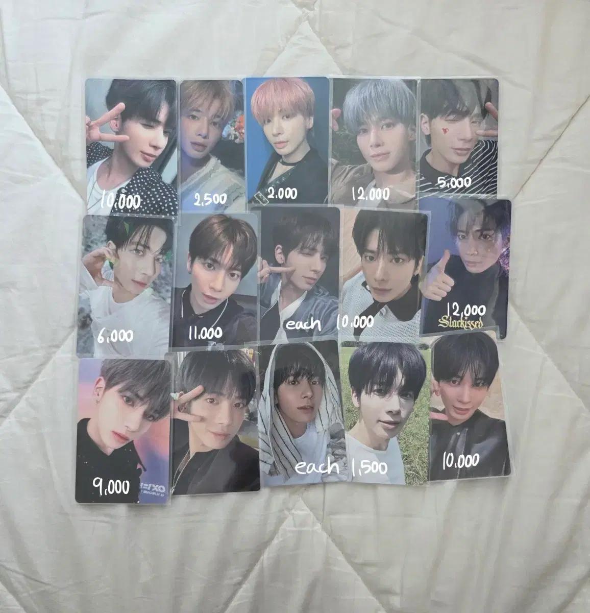 투바투 태현 포카 카오틱 유니버셜 위버스재팬 팝업 스타키스 나밀 파스테