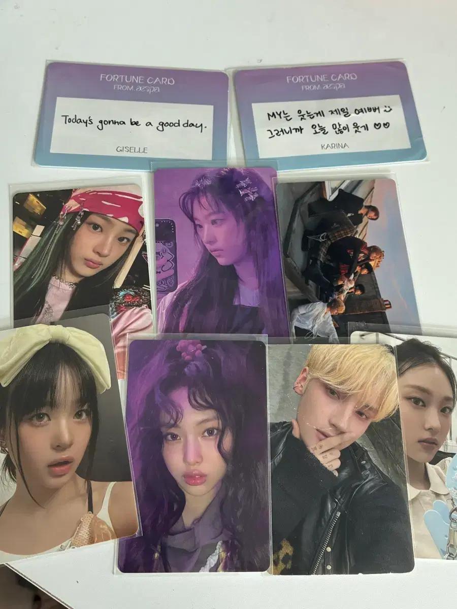 뉴진스,에스파,투바투 포카 일괄판매합니다!