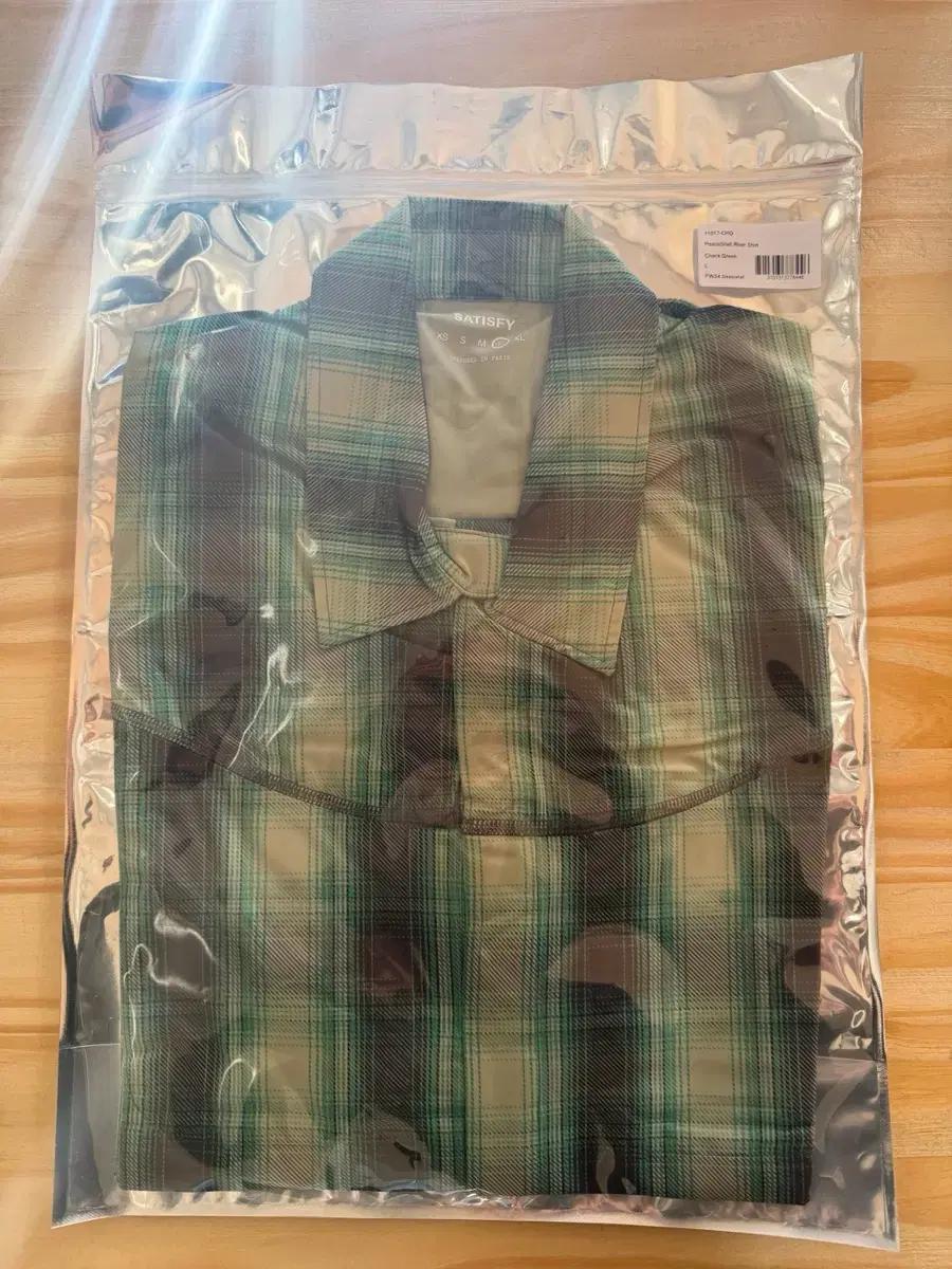 새티스파이 satisfy 리버 셔츠 [L]