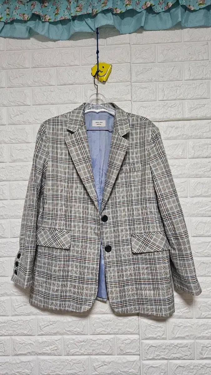 거의새거)체크 패턴봄가을 자켓여성free