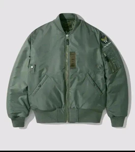 아웃스탠딩 MA-1 세이지 그린 L사이즈