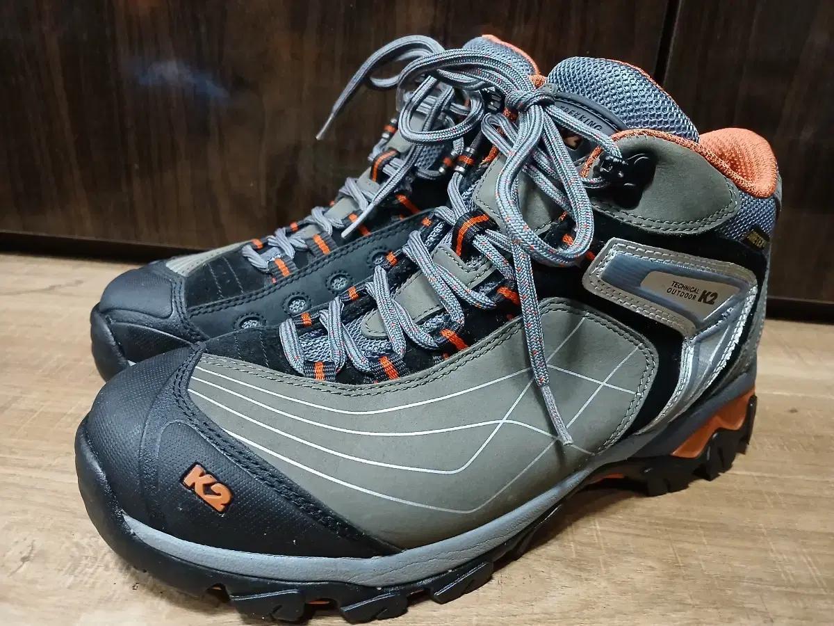K2 등산화/트레킹화 브라운 오렌지색상 255mm