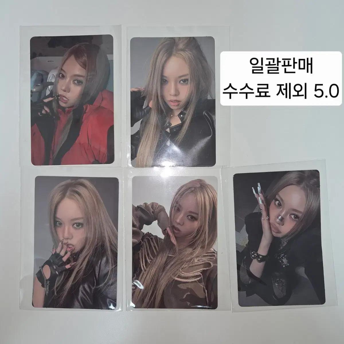 (전구성) 올데이프로젝트 ep앨범 베일리 앨범 포카 5종