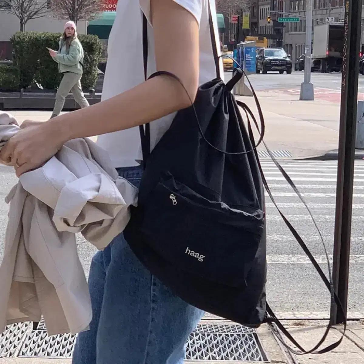 haag 헤이그 스트링 백팩