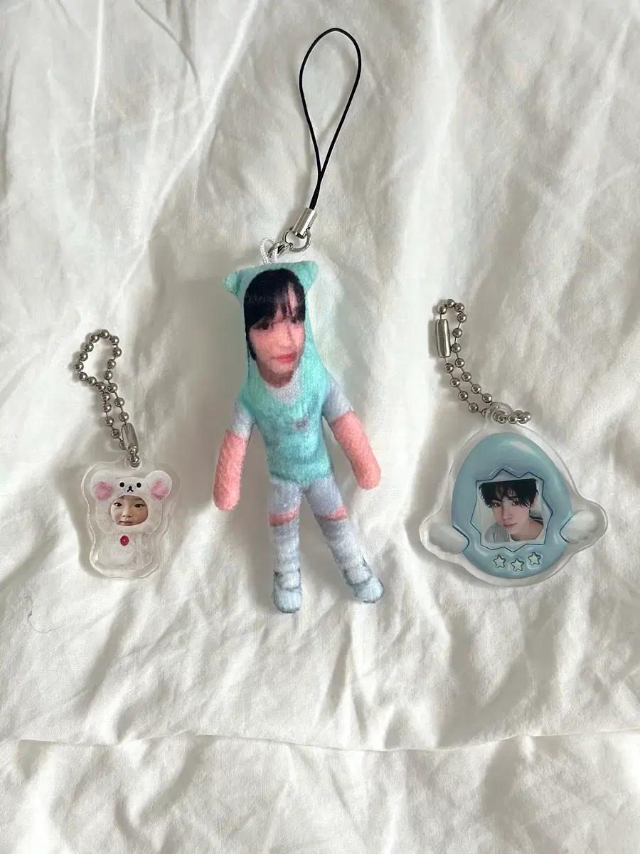 엔시티위시 비공굿 키링 리쿠 유우시