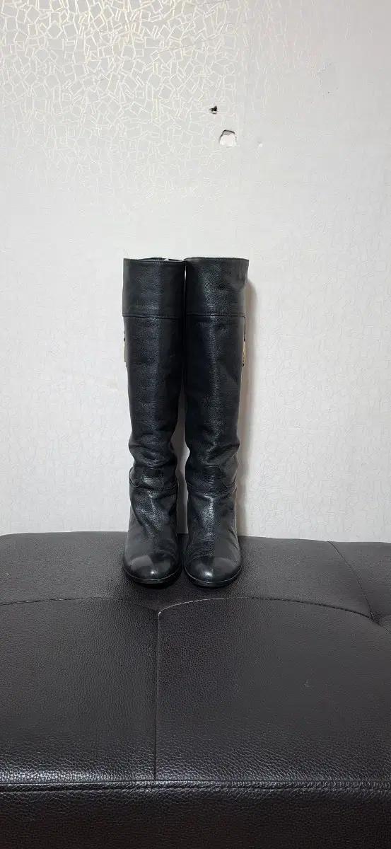 240 탠디 가죽 롱부츠