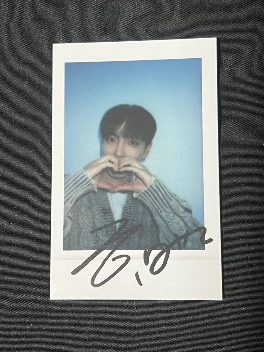 에이티즈 ateez 골든아워 애플뮤직 미공포 특전 포카 홍중