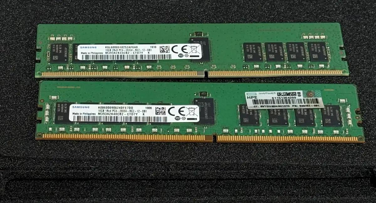 삼성 DDR4 서버용 메모리 램 RAM 16GB