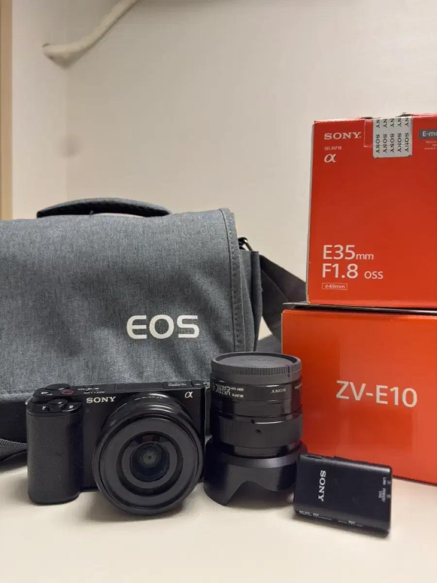 zv-e10 / 소니E35mm F1.8 렌즈 (SEL35F18)소니마이크
