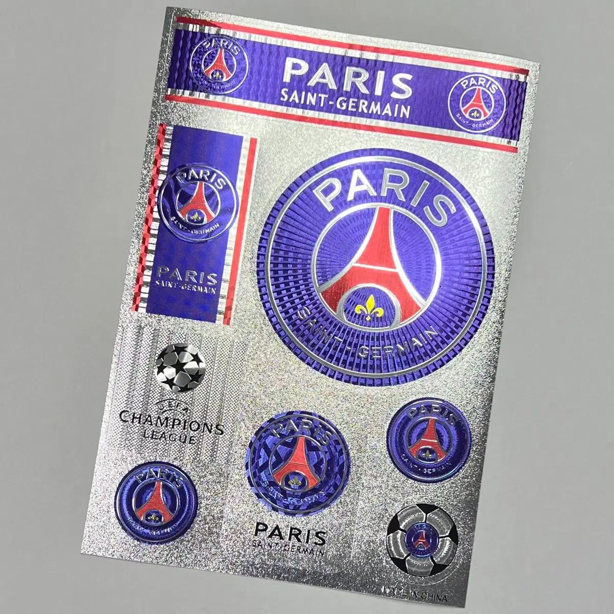 PSG 파리생제르망 리그1 해외축구 엠블럼 로고 스티커