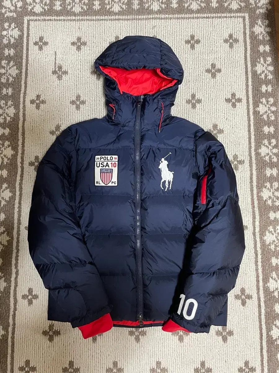 폴로 랄프로렌 빅포니 성조기 패딩