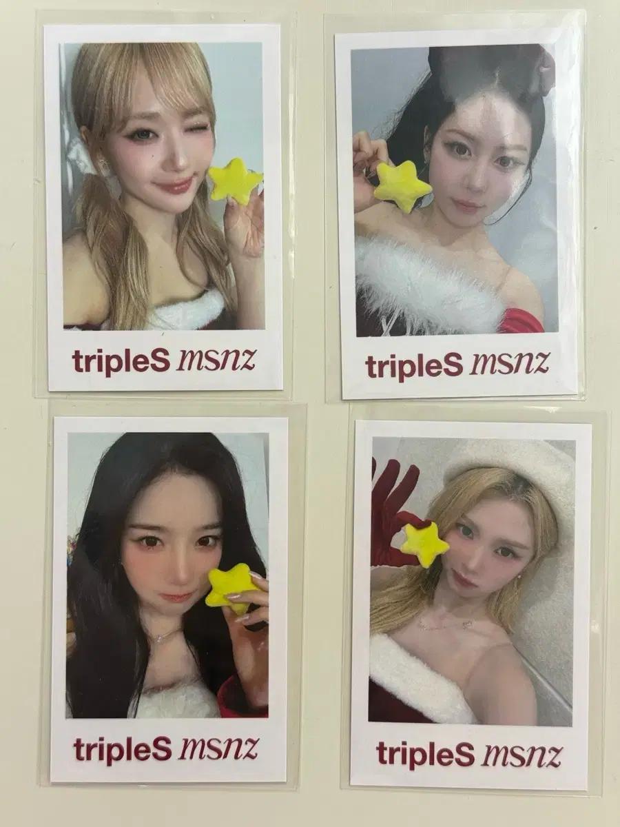 트리플에스 에버라인 팝업 미소녀즈 폴라 특전 서연혜린유연유빈