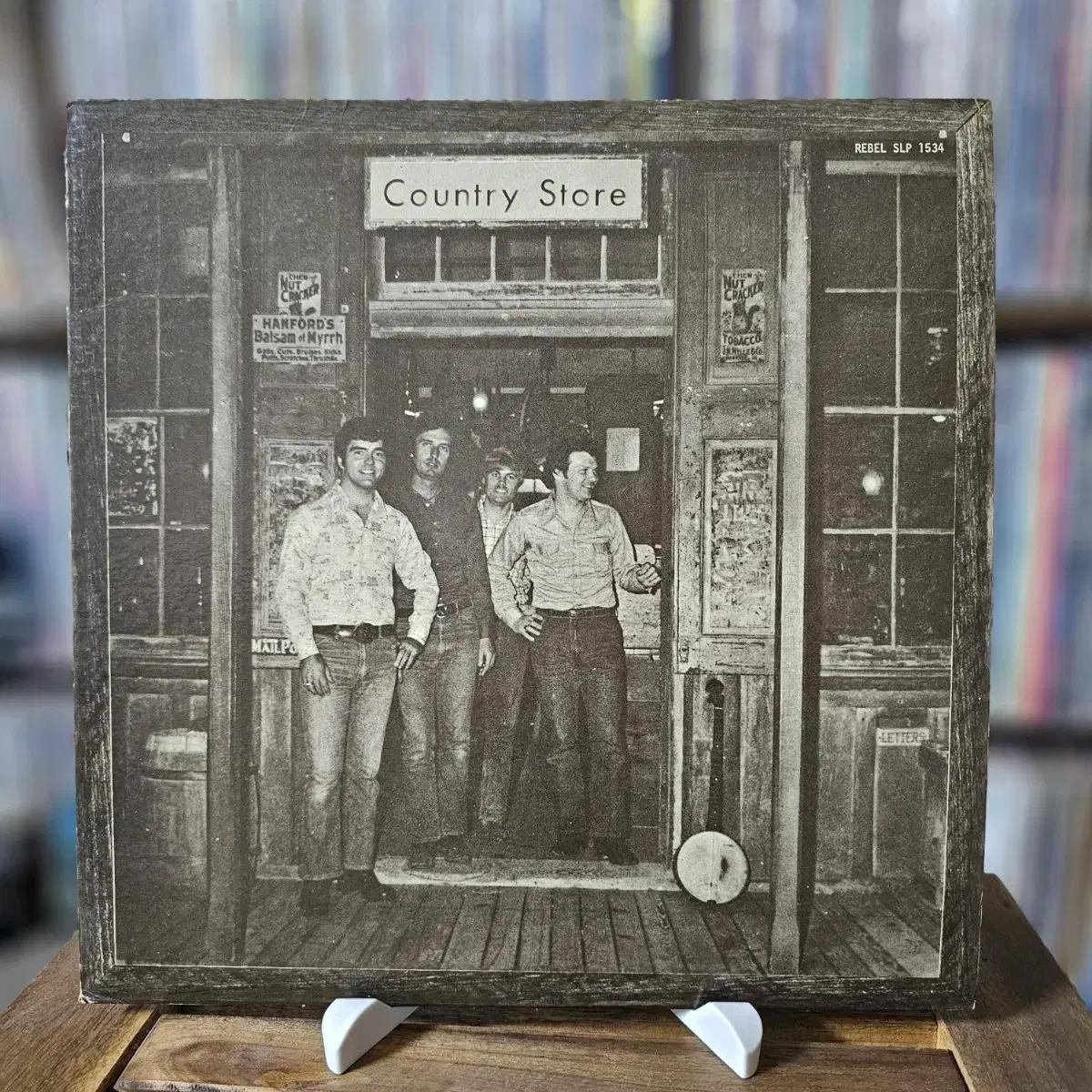 버지니아 출신 블루그래스 밴드 Country Store의 데뷔 앨범 LP