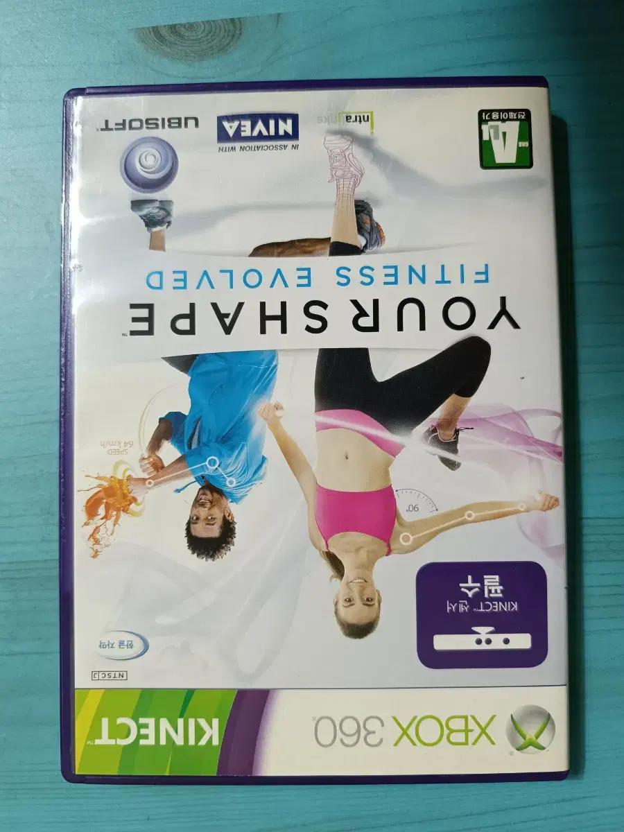 XBOX360 유어쉐이프 피트니스 이볼브드 키넥트