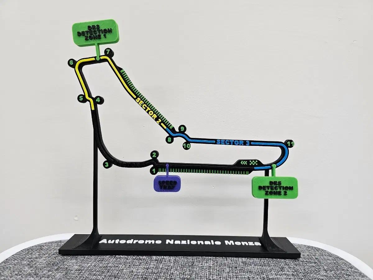 몬자 F1 서킷 트랙 모형