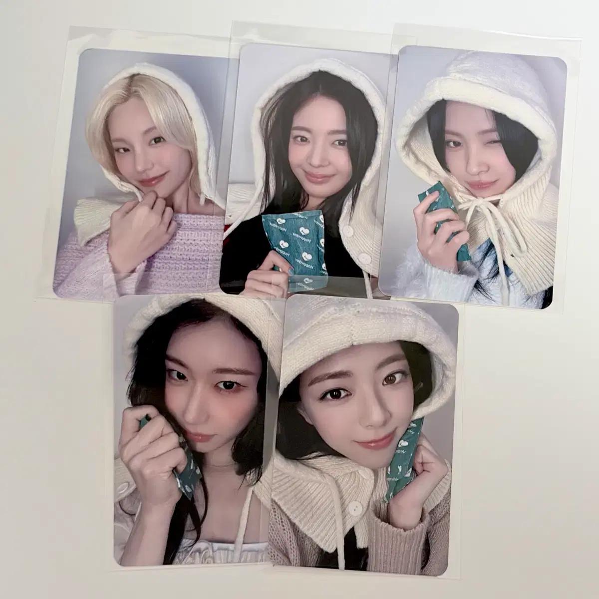 itzy 있지 터널비전 팬싸 메이크스타 8차 영통 포카 양도