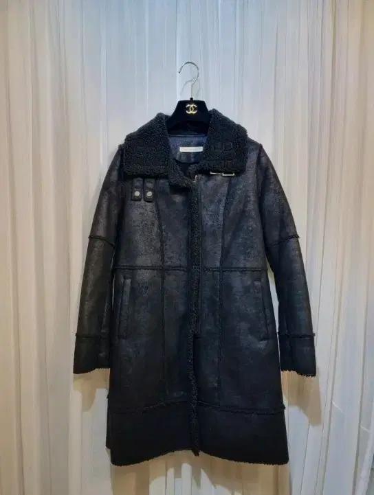 구 44 뽀글이 여성 무스탕 여자 코트 자켓 캐주얼 데일리 패션 겨울