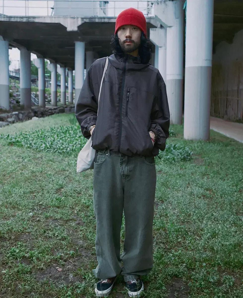Karactor latch tapered twill pants