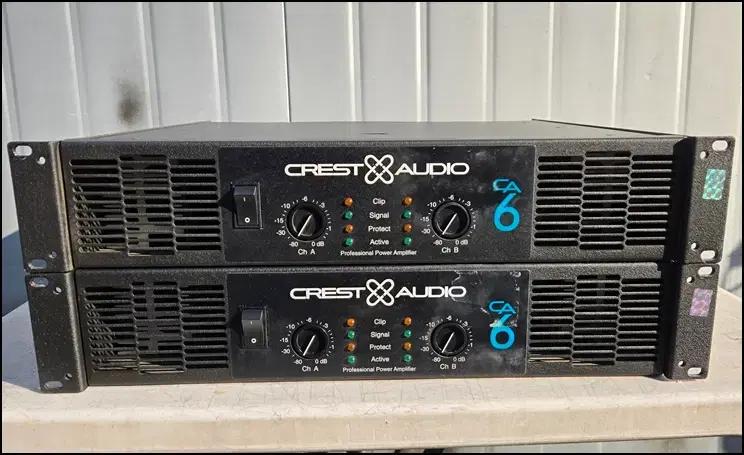 크레스트오디오 (Crest Audio) CA6 중고 파워 앰프