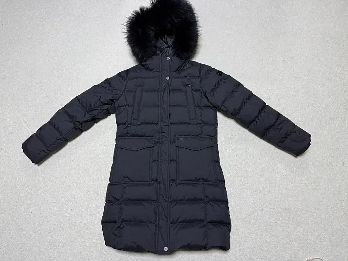 닥스 구스다운 롱패딩 코트 여성용 90호 55사이즈