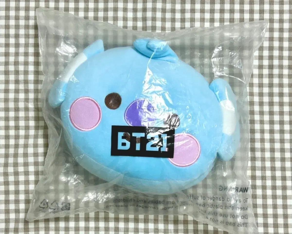 BTS BT21 baby koya 얼굴 쿠션 인형
