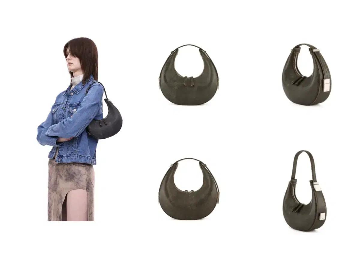 오소이 토니백 미니 빈티지브라운