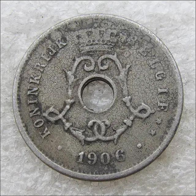 벨기에 1906년 5 상팀 (1712) [동전, 외국주화]