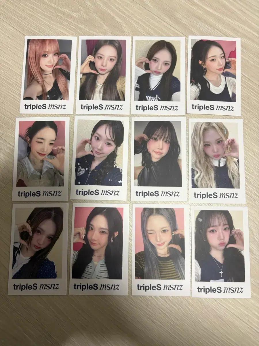 트리플에스 msnz 에버라인 쇼케이스 특전