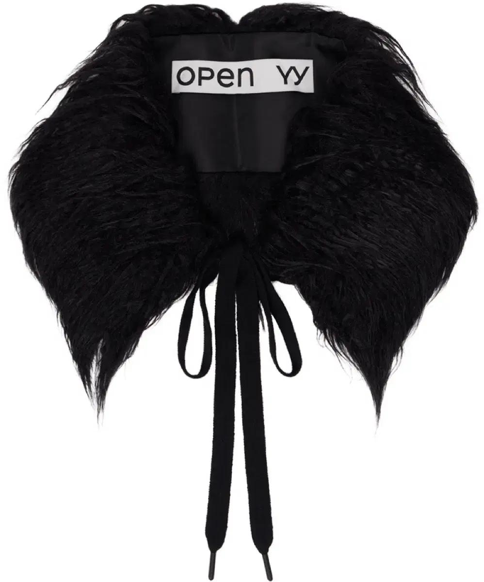 OPEN YY 오픈와이와이 퍼 스카프 목도리