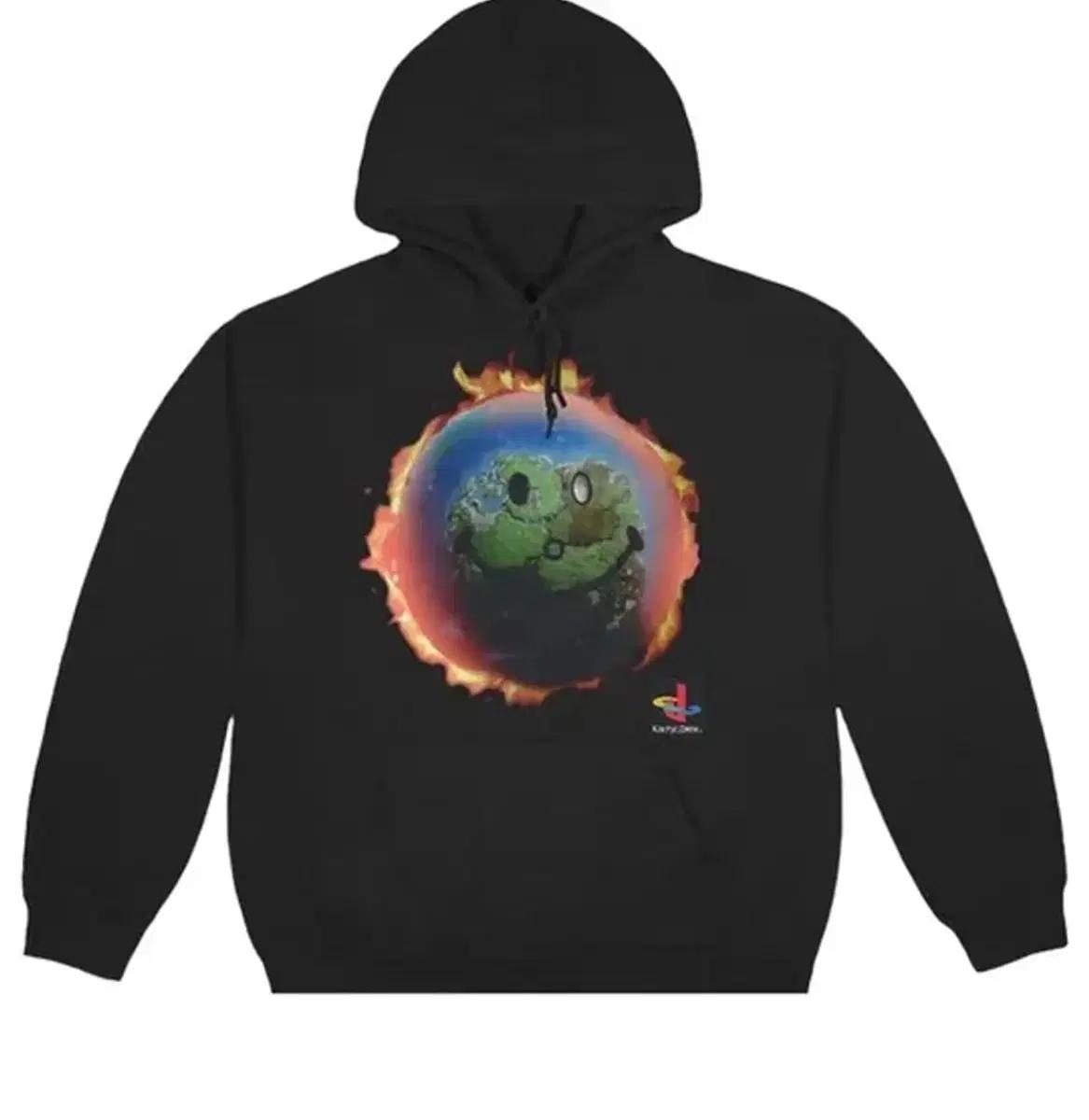 트레비스 스캇 월드 후드티 L