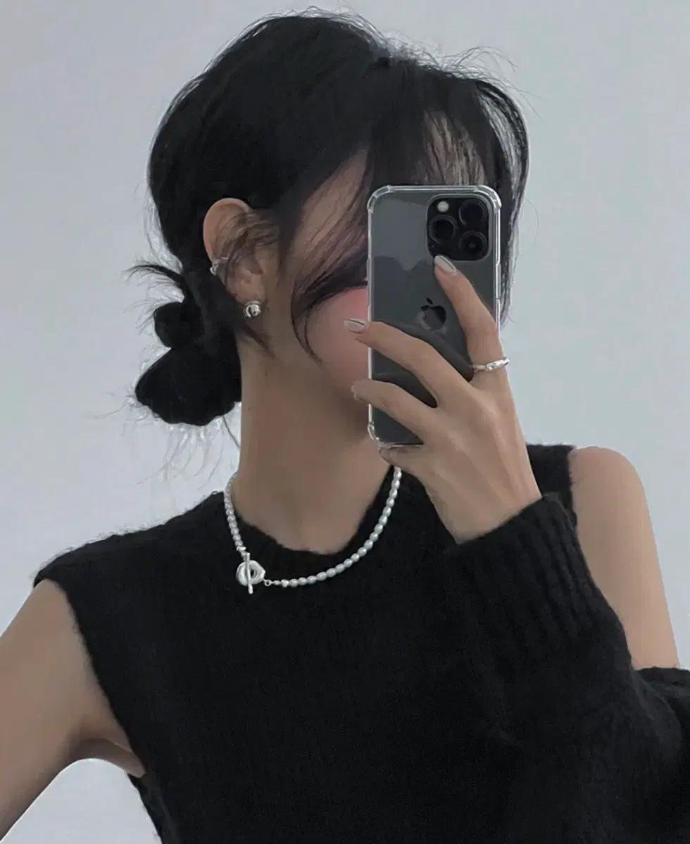 트리밍버드 니트원피스셋업