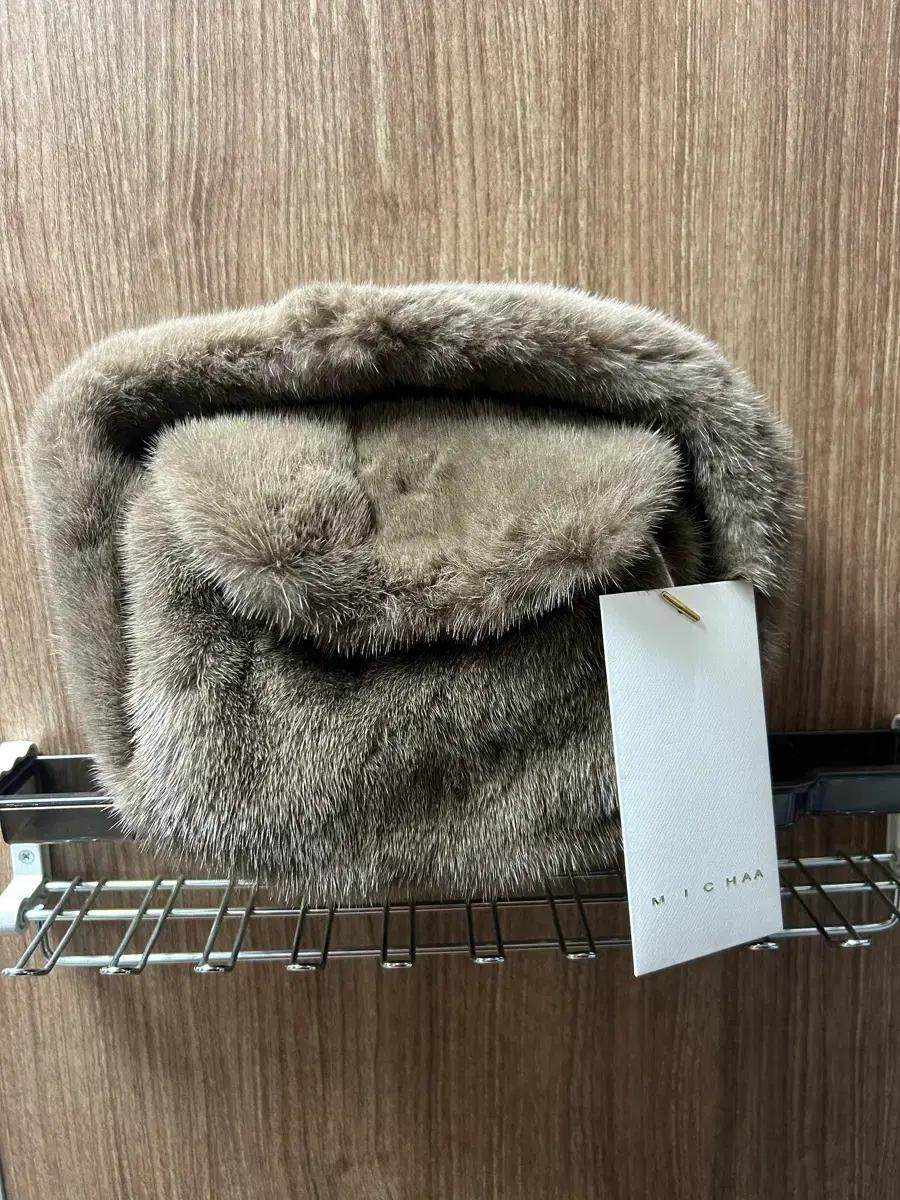 미샤 MICHAA 밍크퍼미니백 -새상품-
