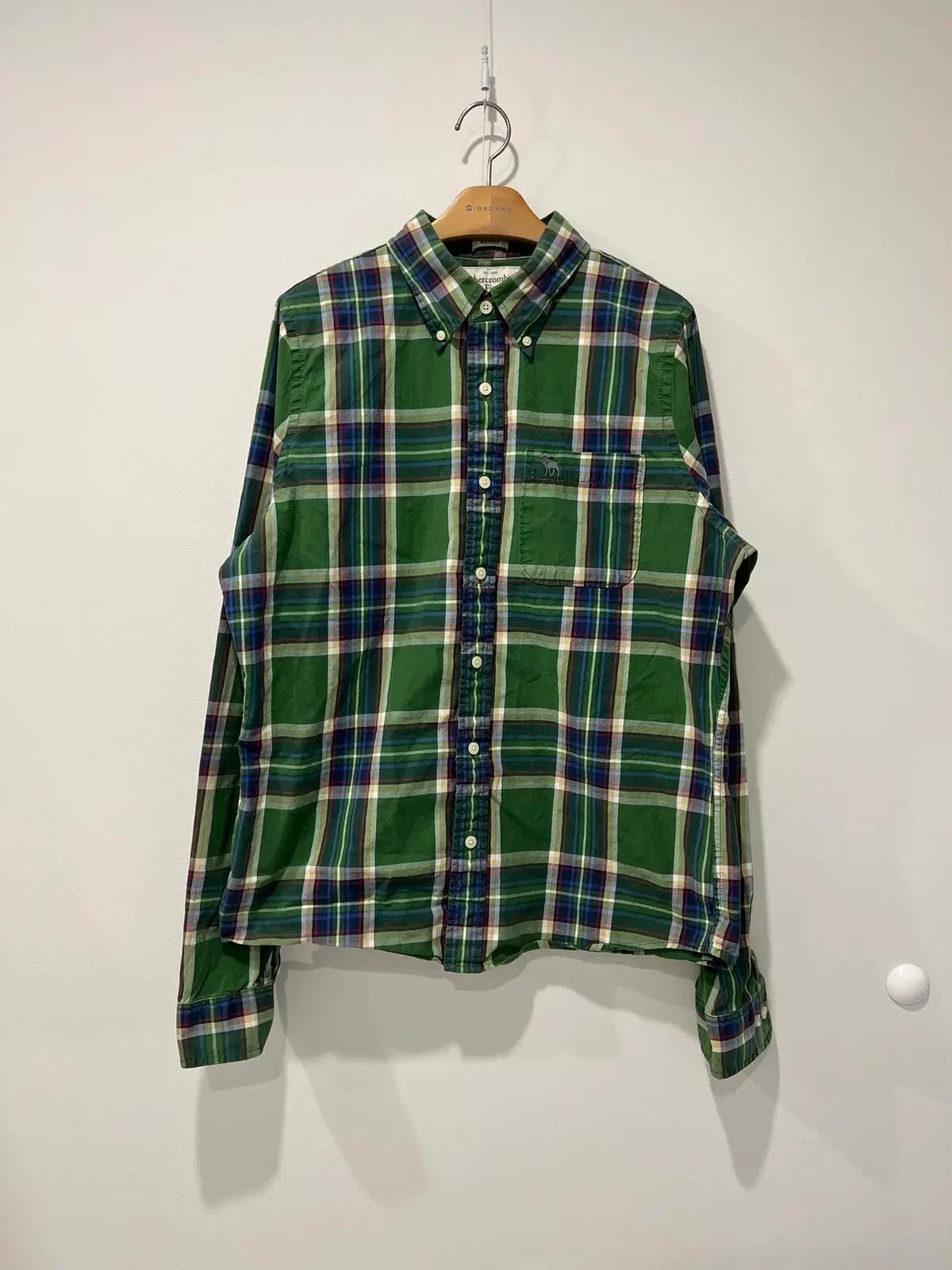 [Abercrombie & Fitch] 아베크롬비 체크 셔츠
