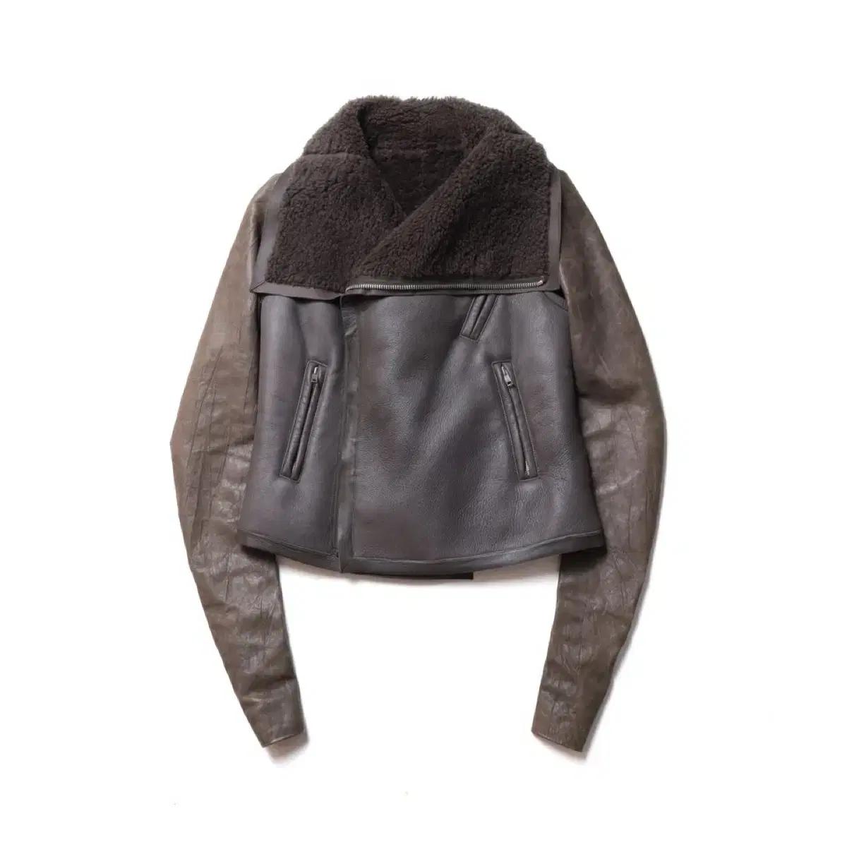 릭오웬스 Rick Owens Lambskin Mustang Jacket