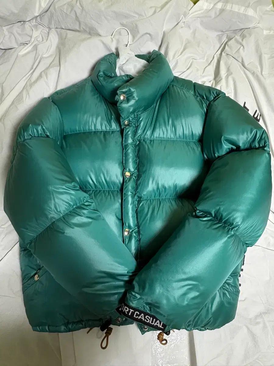 해리티지플로스 퍼피 다운 패딩 L