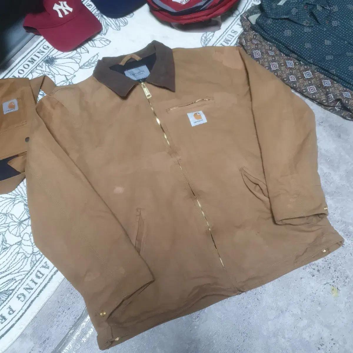 100 칼하트 빈티지 구제 디트로이트 워크 자켓 재킷