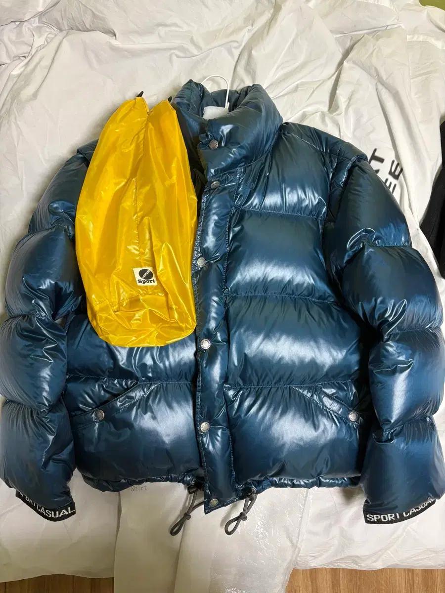 헤리티지플로스 패딩 네이비 M