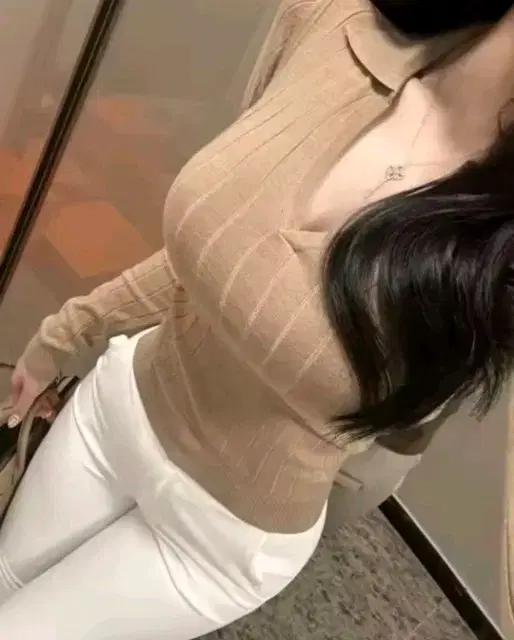 폴로넥 베이지 니트 새상품