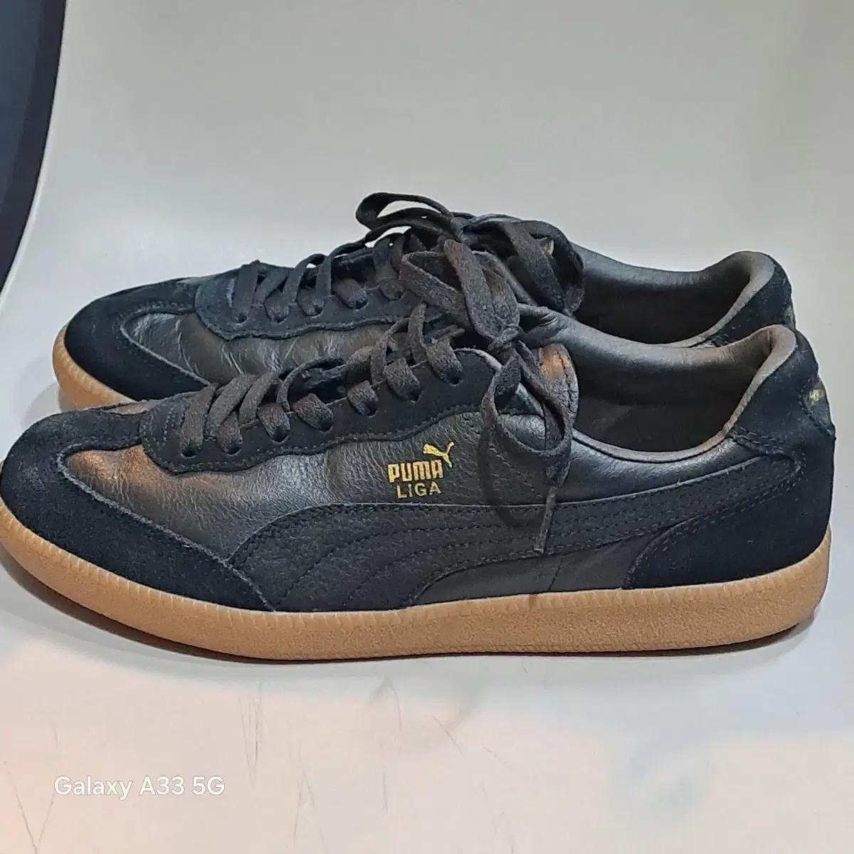 푸마 Liga 블랙 스니커즈   265mm