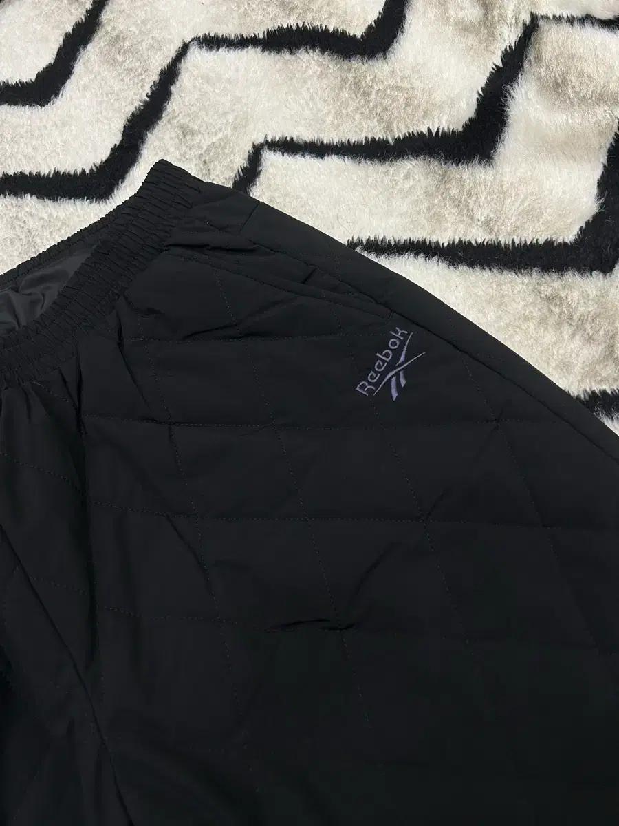[2XL]리복 웰톤 퀄팅 조거 팬츠/블랙