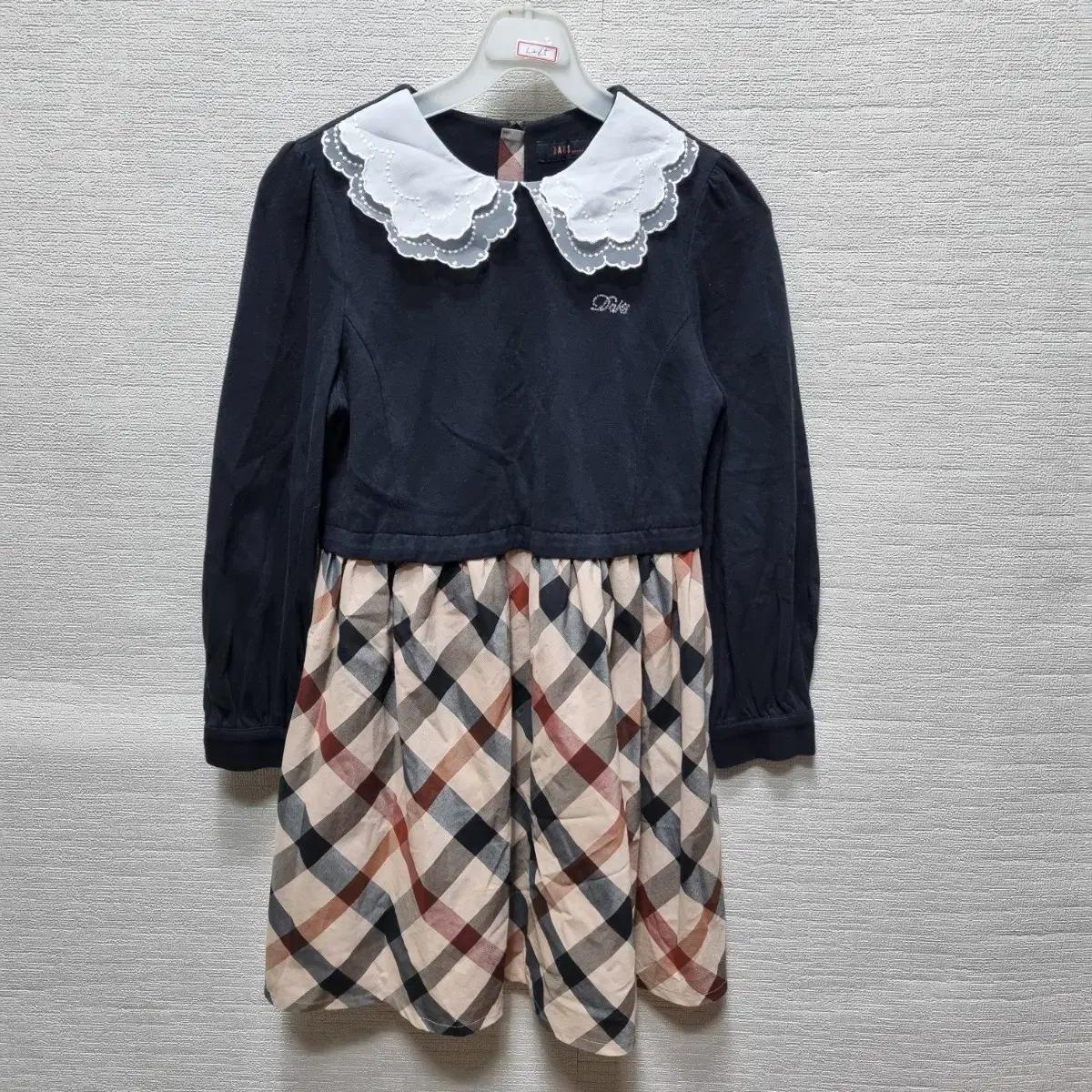 ㄴ265 닥스 여아동 체크 원피스