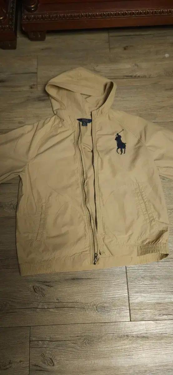 폴로 랄프로렌 빅포니 후드 바람막이 베이지