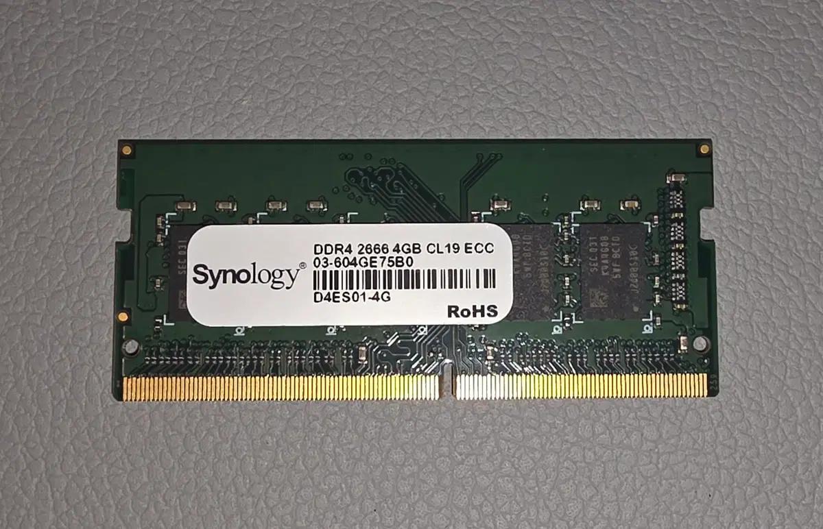 Synology ECC DDR4-2666 4G SO-DIMM